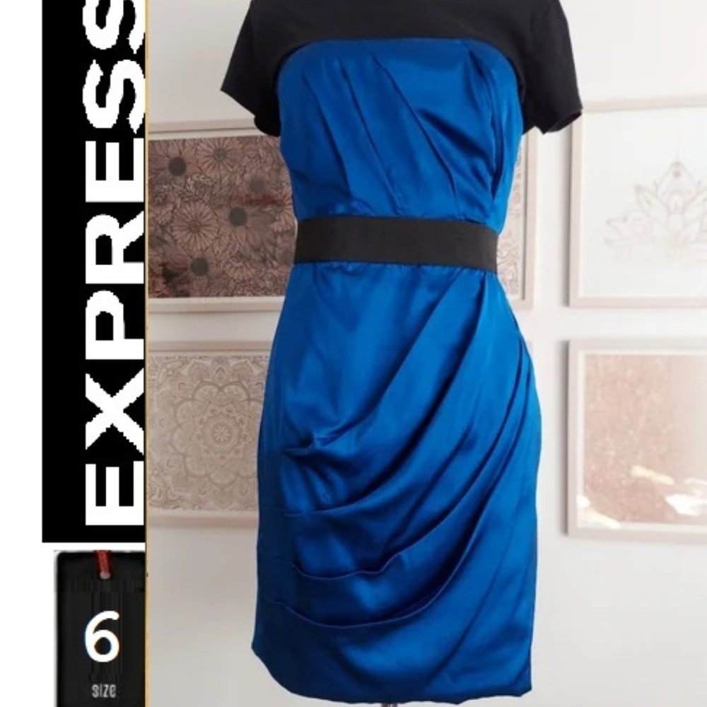 ⭐️ 5/$30 Express mini dress,  royal blue,  size 6